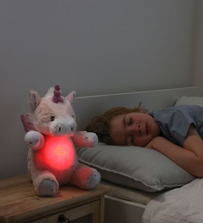 Cloud-B Soft Toy w. Light and Sound - Love Light - 24cm - Lily T