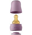 BIBS Bottle teat Set - 6 Parts - Natural Rubber - Mauve