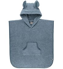 BIBS Badeponcho - 60x55 cm - Kangaroo - Petrol