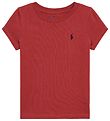 Polo Ralph Lauren Stuttermabolur - Klassík II - Rautt