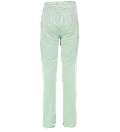Juicy Couture 벨루어 바지 - 회색 비취
