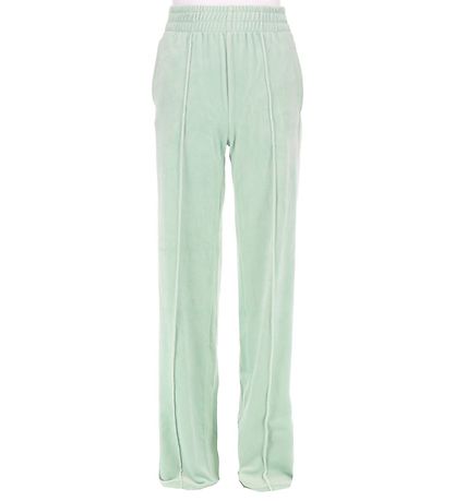 Juicy Couture 벨루어 바지 - 회색 비취
