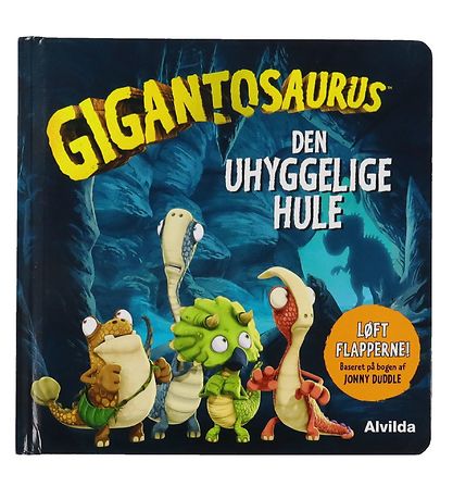 Alvilda Book - Gigantosaurus - The Creepy Cave - Danish