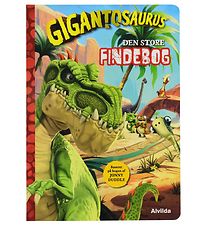 Alvilda Boek - Gigantosaurus - Het Grote Vindboek - Deens