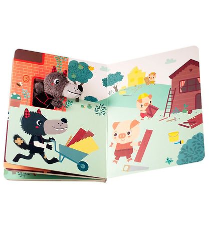 Lilliputiens Activity Book - Louis The Wolf Duck The 3 Little Pi