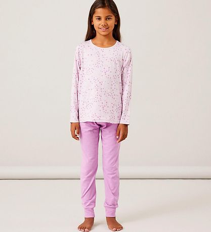 Name It Pyjama Set - Noos - NkfNightset - Winsome Orchid