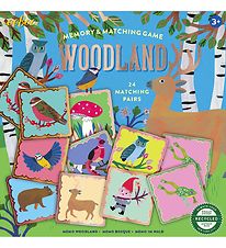 Eeboo Memory Spel - 24 Paar - Bos