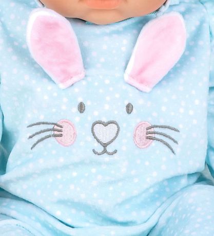 Tiny Treasures Doll Clothes - Jumpsuit w. Rabbit