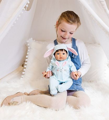 Tiny Treasures Doll Clothes - Jumpsuit w. Rabbit