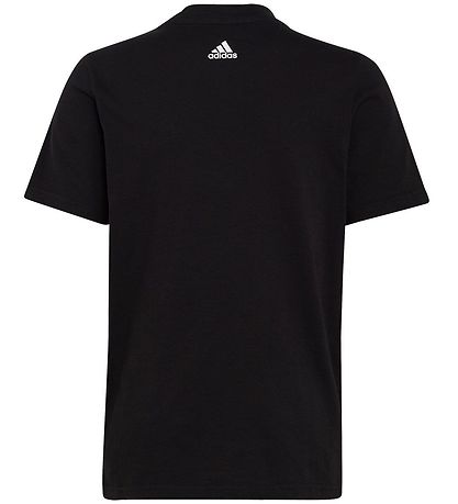 adidas Performance T-shirt - U LIN Tee - Black/White
