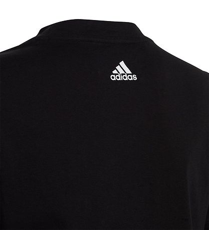 adidas Performance T-shirt - U LIN Tee - Black/White