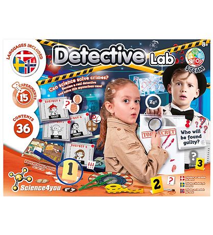 Liniex Science4you Sett - Detective Lab