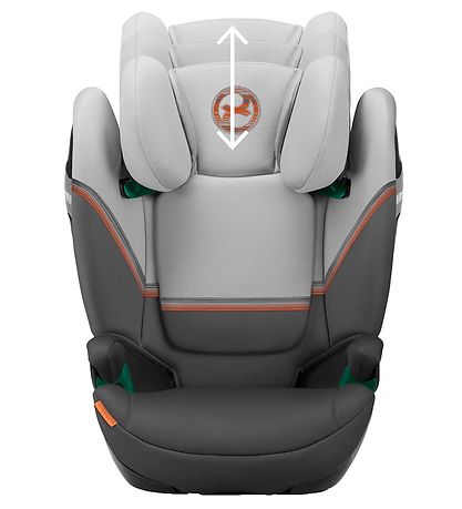 Cybex Car Seat - Solution S2 I-Fix - Lava Grey Mid Grey