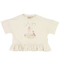 Wheat T-Shirt - Vissen - Moonlight Melange