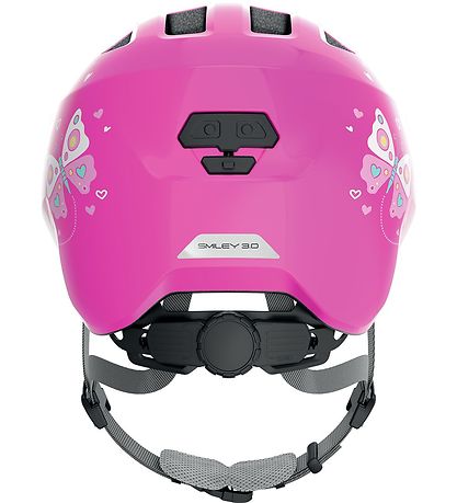 Abus Sykkelhjelm - Smiley 3.0 - Rosa Sløyfe