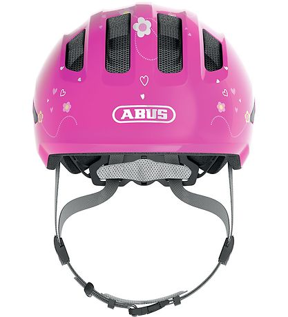 Abus Sykkelhjelm - Smiley 3.0 - Rosa Sløyfe