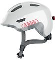 Abus Fietshelm - Smiley 3,0 Ace LED - Glanzend White