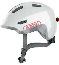 Abus Cykelhjälm - Smiley 3.0 Ace LED - Glänsande White