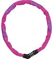 Abus Kedjelås - 4804C - 75 cm - Rosa