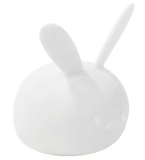 Nattou Night Lamp - Silicone - LED - Rabbit - 12x14x15 cm - Whit