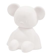 Nattou Night Lamp - Silicone - LED - Mouse - 12x14x15 cm - White