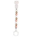 Nattou Pacifier Clip - Silicone - Pink