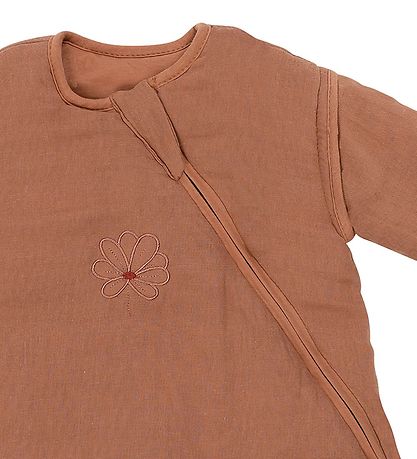 Nattou Sleeping Bag w. Sleeves - 70 cm - Rust