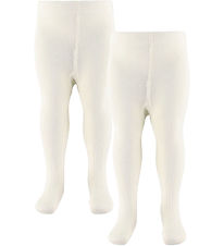 Name It Strømpebukser - Noos - Rib - NknPantyhose - 2-pak - Whit