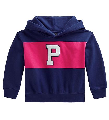 Polo Ralph Lauren Hoodie - Boston Commons - Blue/Pink