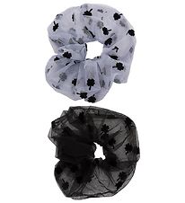 Little Pieces Scrunchies - LpJeppa - 2-pack - Purple Heather/Sva Little Pieces Scrunchies - LpJeppa - 2-pack - Purple Heather/Sva