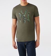 New Era T-Shirt - New York Yankees - Army Grøn