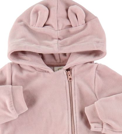 Smallstuff Onsie - Velour - Powder