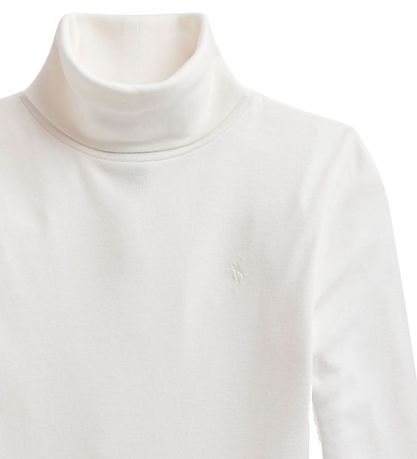 Polo Ralph Lauren Blouse w. Turtleneck - Boston Commons - White