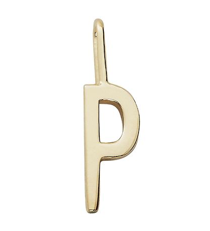 Design Letters Hengiskraut Til Hálsmen - P - 18 K gullhúðað