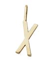 Design Letters Hengiskraut Til Hálsmen - X - 18 K gullhúðað