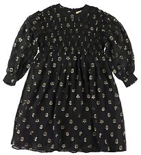 Stella McCartney Kids Kleid - Schwarz/Gold