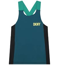DKNY Íþróttatoppur - Petroleum blár/Svart