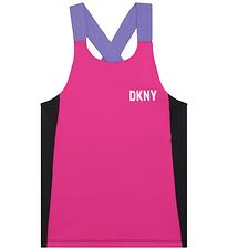 DKNY Íþróttatoppur - Rose Peps/Svart