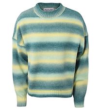Hound -Bluse - Strick - Grün gestreift
