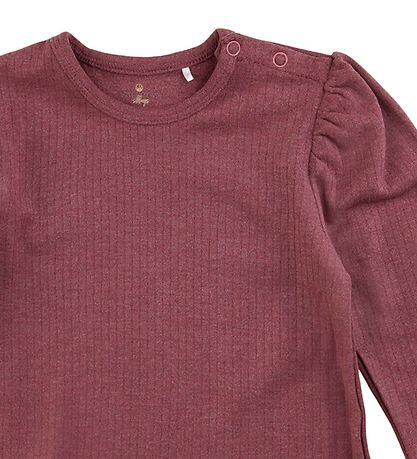 The New Siblings Blouse - Maroon