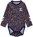 Hummel Bodysuit l/s - HmlConfetti - Black Iris