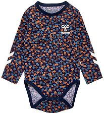 Hummel Bodysuit l/s - HmlConfetti - Black Iris
