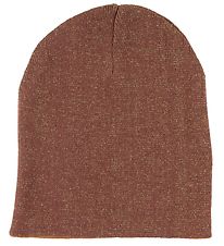 Danefæ Beanie - DaneDeer - Reversible - Beige Rose w. Gold