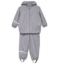 CeLaVi Rainwear w. Suspenders - PU - Gold
