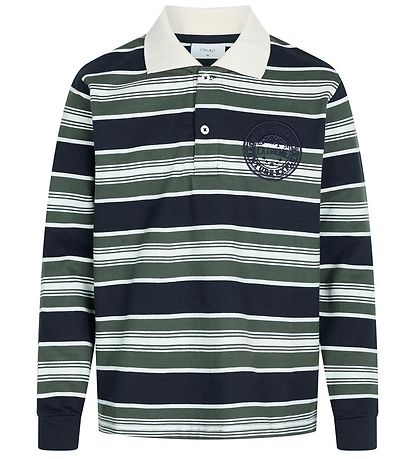 Grunt Poloshirt - Alexius LS Tee - Navy