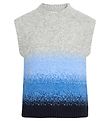 Grunt Waistcoat - Charlotte Knit Waistcoat - Grey Melange