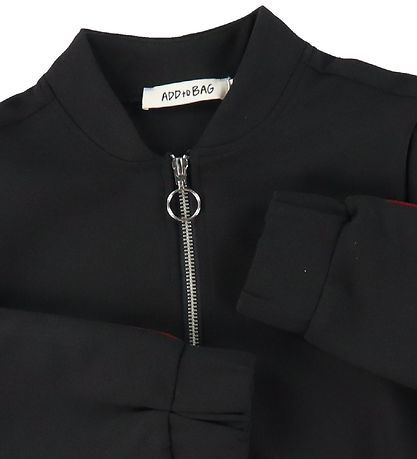 Add to Bag Cardigan - Svart/Röd