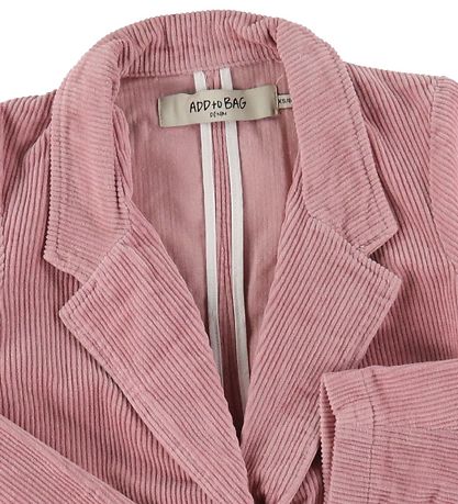 Add to Bag Blazer - Cord - Pink