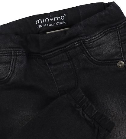 Minymo Jeans - Loose Passform - Grey Black
