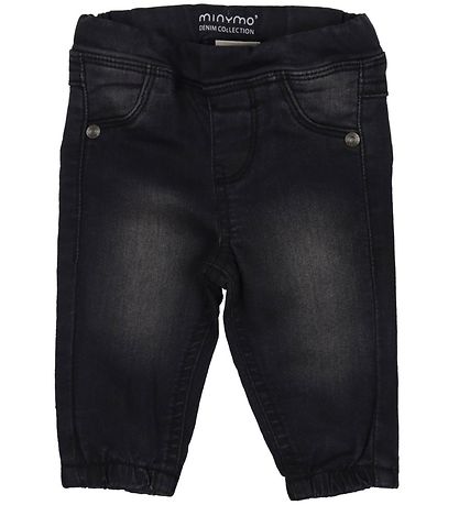 Minymo Jeans - Loose Passform - Grey Black
